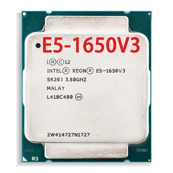 Intel Xeon E5-1650V3 E5 1650v3 E5 1650 v3 3,5 GHz Six-Core de Doze Thread da CPU Processador de 15M 140W LGA 2011-3