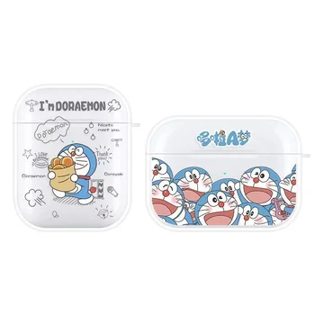 Doraemon High-end Fone de ouvido Bluetooth Doraemon dos desenhos animados da Animação Fone de ouvido sem Fio da Apple Android Universal