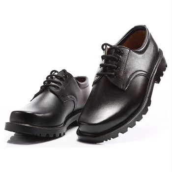 Segurança de Aço Toe Sapatos de Couro dos Homens Vestido Preto Sapatos para Homens Botas de Trabalho Novo Impermeável, Anti-quebra Sapatos de Trabalho Pretos Safty Botas