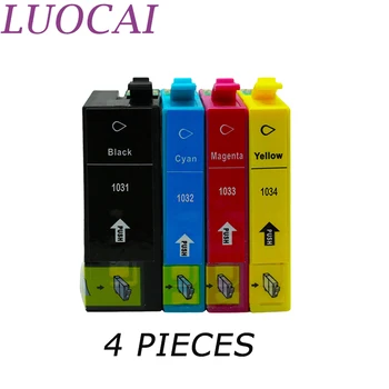LuoCai T1031-T1034 Compatível com Cartuchos de Tinta Para impressora Epson Stylus office T40W/TX550W/TX600FW/TX510FN/TX515FN/T1100/T1110 Impressoras.