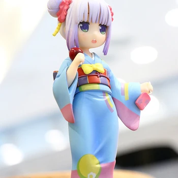 Anime Perder Kobayashi Dragão Empregada Quimono Kanna Figura de Ação de PVC Kamui Figura figurinhas Estátua Modelo