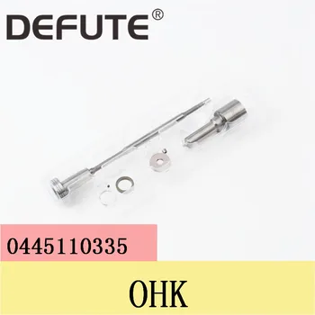 DEFUTE OHK Suite Injetor de Combustível F00R110335 Revisão Package0445110335, F00VC01359, DLLA82P1773Injector0445-110-335