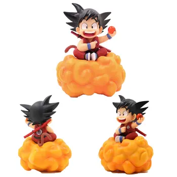 11cm de Dragon Ball Z a Infância Son Goku Kakarotto Nuova Bola Figura de Ação de PVC Bolo de Mobiliário Modelo de Bonecas Coleções de Brinquedos de Presente