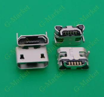 10pcs/lot Mini Micro USB DC conector de Carregamento de Porta de conector dock ficha de substituição para Acer Iconia Um B1-810 da Tabuleta de 8 Polegadas
