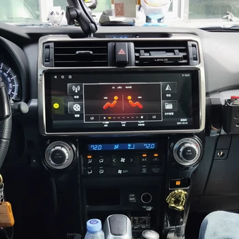 Para a Toyota 4 Runner 2009 - 2020 auto-Rádio Coche 2 Din Android de 10 de Navegação GPS DSP Leitor Multimédia CarPlay AutoRadio