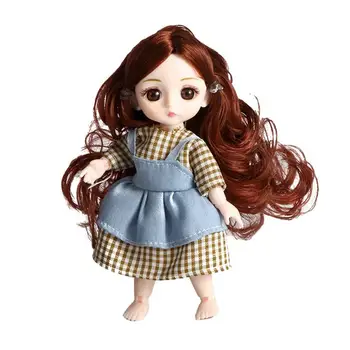 BJD Boneca Realista Articulada Bonecas Para as Crianças da Menina Princesa Boneca de Brinquedo Com Roupas da Moda E Sapatos Primeira Boneca Para crianças