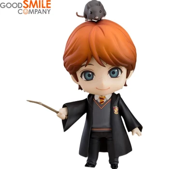 100% Original Bom Sorriso Nendoroid de Harry Potter e A Pedra do Feiticeiro Ronald Billius Weasley Figura de Ação Boneco Toy Modelo