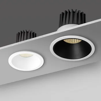 Dimmable-embutida refletor LED, de alta qualidade de alumínio holofotes de teto, CREE CRI 93 chip, 7W9W12W15W