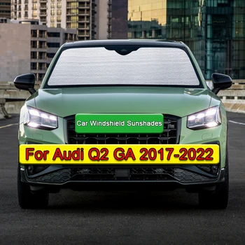 Carro Chapéus-de-sol com Protecção UV de Cortina pára-Sol Viseira pára-brisa, Tampa de Proteger a Privacidade de Acessórios Auto Para o Audi Q2 GA 2017-2022