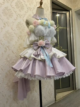 COS-MO [Personalizado] Anime LoveLive Sonoda Umi Festival de Flores da Lolita Vestido de Festa Uniforme Cosplay Traje de Halloween, Carnaval 2023