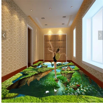 beibehang sala de café-bar do hotel casa de banho casa de banho sala de estar, quarto pode ser personalizada 3D tridimensional pintura flo