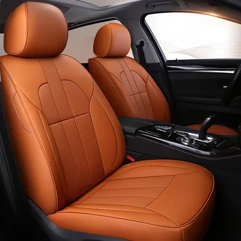 personalizado 2 pc assento dianteiro do carro tampa de assento de couro para Subaru Tribeca Legacy Outback Forester Impreza Legacy Vagão de acessórios para carros