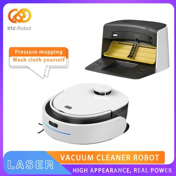N1 MÁXIMO de Lavar roupa Automática de Robô do Laser do Robô Aspirador de pó sem Fio