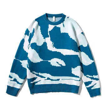 Variedade de Estilos de Malha, Pulôver Jumper Clássico Tendência Camisolas de Inverno Quente Blusas Moda Casual Suéter de Malha para os Homens