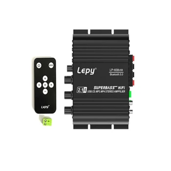 LP-838 USB Amplificador de Subwoofer 2.1 Canais 5.0 Bluetooth Leitor de Cartão de Estéreo 3D