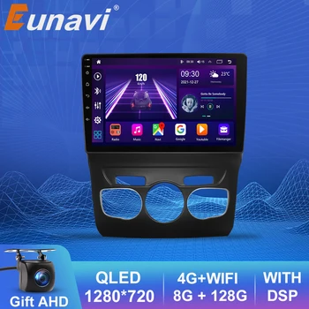 Eunavi Android Auto GPS Para Citroen C4 C4L DS4 2013 - 2017 auto-Rádio Multimédia Leitor de Chefe da unidade de 4G 2din 2 din Carplay